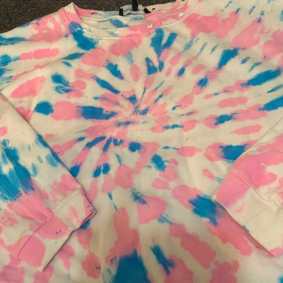 Generation Love Pink and Blue Tie-Dye Sweatshirt size S - Picture 3 of 4